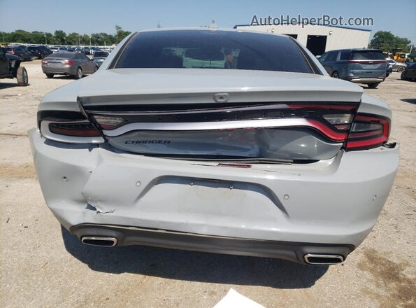 2C3CDXBG7MH525339 2021 DODGE CHARGER Gray უკანა ხედი