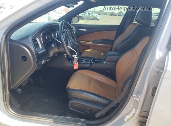 2C3CDXBG7MH525339 2021 DODGE CHARGER Gray წინა სალონის ხედი