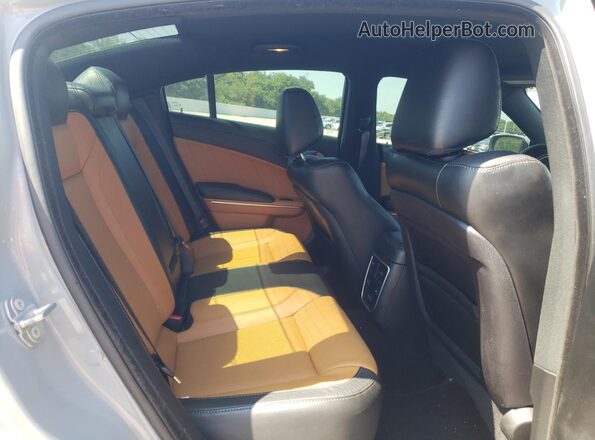 2C3CDXBG7MH525339 2021 DODGE CHARGER Gray უკანა სავარძლების ხედი