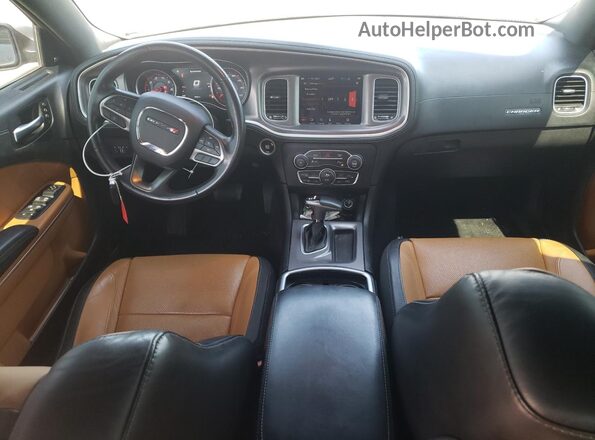 2C3CDXBG7MH525339 2021 DODGE CHARGER Gray წინა პანელის ხედი