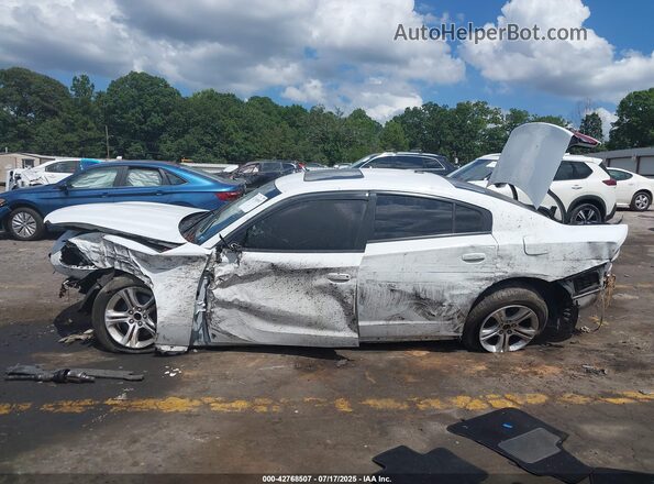 2C3CDXBG9KH695392 2019 DODGE CHARGER White Widok wnętrza 360 stopni