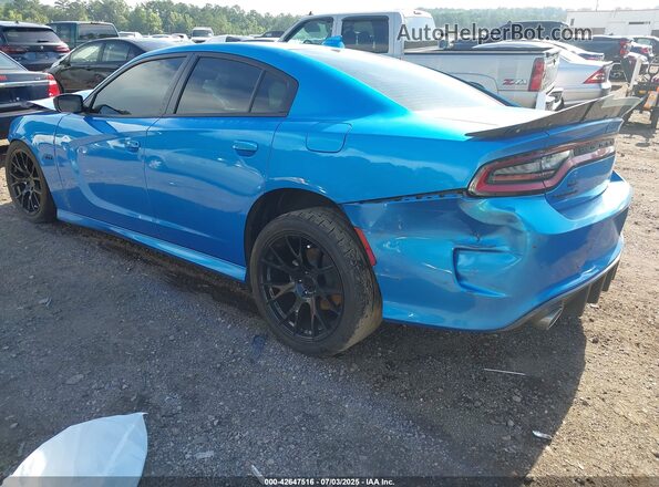 2C3CDXCT3PH703313 2023 DODGE CHARGER Blue უკანა მარცხენა