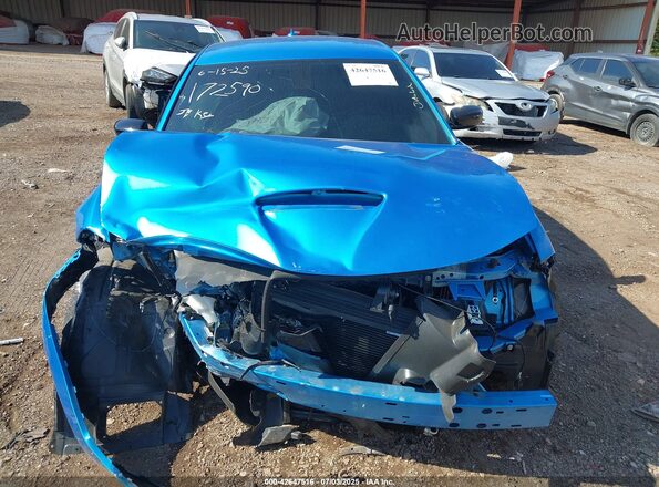 2C3CDXCT3PH703313 2023 DODGE CHARGER Blue წინა ხედი
