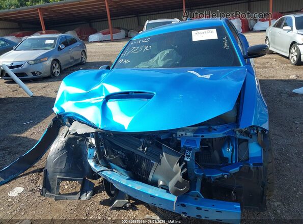 2C3CDXCT3PH703313 2023 DODGE CHARGER Blue ხელსაწყოთა პანელის ხედი