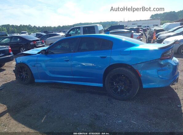2C3CDXCT3PH703313 2023 DODGE CHARGER Blue სალონის 360-გრადუსიანი ხედი