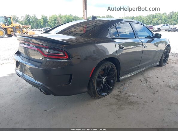 2C3CDXCT8MH521960 2021 DODGE CHARGER Gray უკანა მარჯვენა