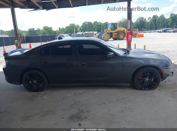 2C3CDXCT8MH521960 2021 DODGE CHARGER Gray უკანა სალონის ხედი