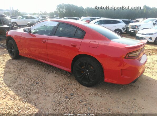 2C3CDXCTXMH521894 2021 DODGE CHARGER Red Задня ліва чверть