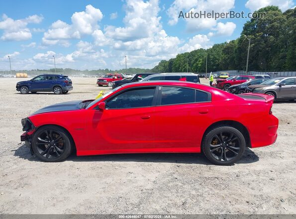 2C3CDXCTXMH521894 2021 DODGE CHARGER Red Панорамний вид салону 360°