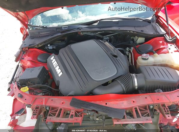 2C3CDXCTXMH521894 2021 DODGE CHARGER Red Вид ззаду