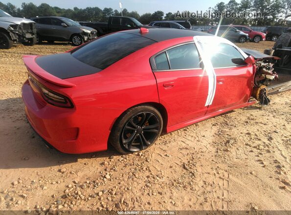 2C3CDXCTXMH521894 2021 DODGE CHARGER Red Задня права чверть