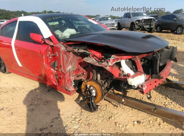 2C3CDXCTXMH521894 2021 DODGE CHARGER Red Вид спереду