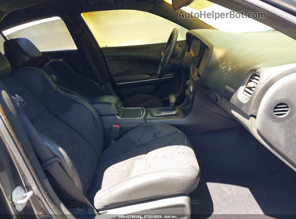 2C3CDXGJ5KH742597 2019 DODGE CHARGER Black Front interior view