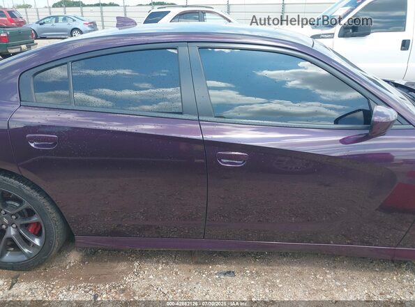 2C3CDXGJ8MH561111 2021 DODGE CHARGER Purple Vista interior de 360 grados