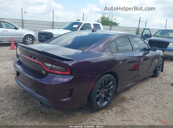 2C3CDXGJ8MH561111 2021 DODGE CHARGER Purple Trasero derecho