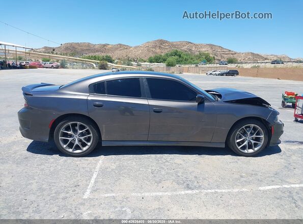 2C3CDXHG1PH589307 2023 DODGE CHARGER Gray Vista interior trasera
