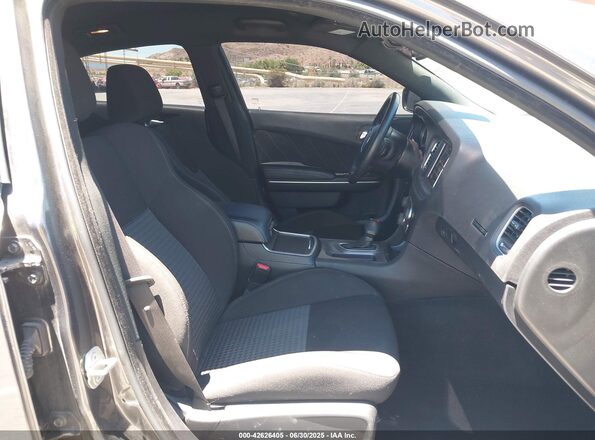 2C3CDXHG1PH589307 2023 DODGE CHARGER Gray Vista interior delantera