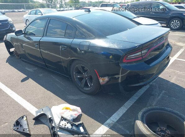 2C3CDXHG2GH159415 2016 DODGE CHARGER Black Հետևի ձախ