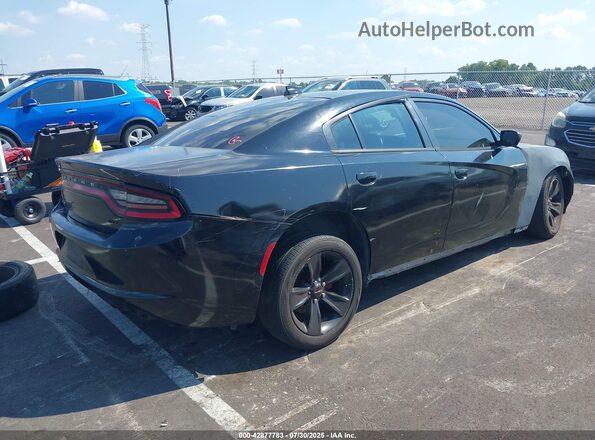 2C3CDXHG2GH159415 2016 DODGE CHARGER Black Հետևի աջ