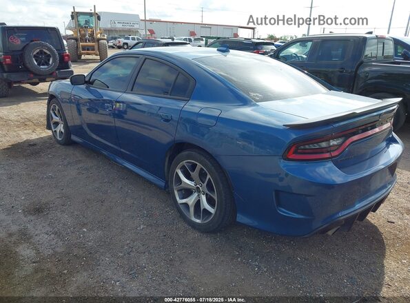 2C3CDXHG4MH574568 2021 DODGE CHARGER Blue უკანა მარცხენა