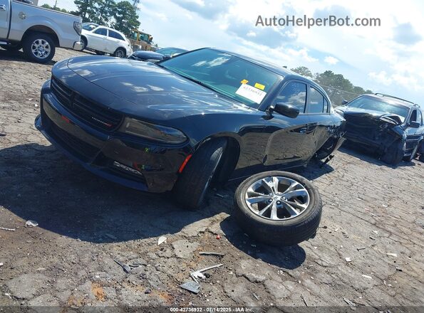 2C3CDXJG1NH127076 2022 DODGE CHARGER Черный Передняя левая четверть