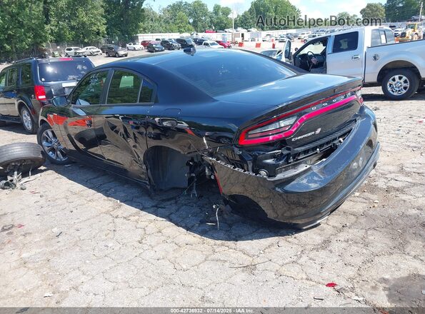 2C3CDXJG1NH127076 2022 DODGE CHARGER Черный Задняя левая четверть