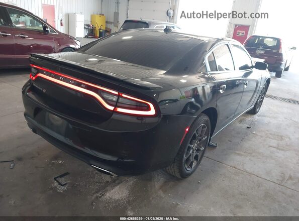 2C3CDXJG6JH136267 2018 DODGE CHARGER Черный Задняя правая четверть
