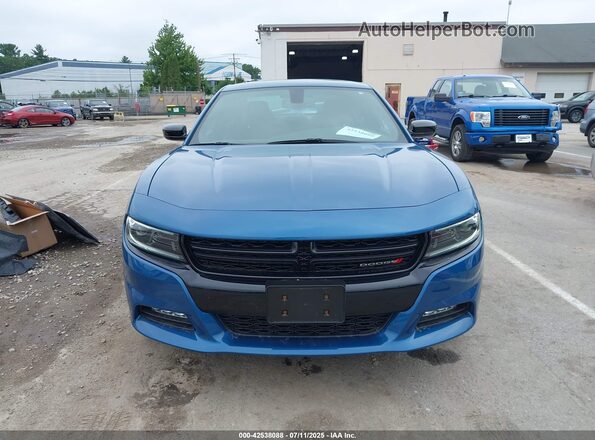 2C3CDXJG9PH704469 2023 DODGE CHARGER Синий Вид щитка приборов