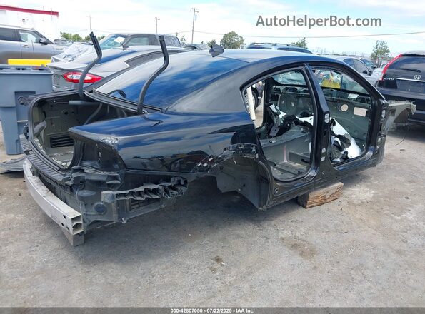 2C3CDXL9XMH623023 2021 DODGE CHARGER Black Trasero derecho
