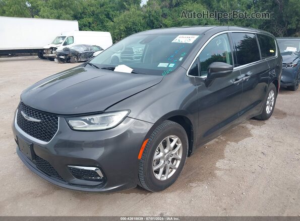 2C4RC1BG8PR594481 2023 CHRYSLER PACIFICA Gray Առջևի ձախ երեք քառորդ տեսարան