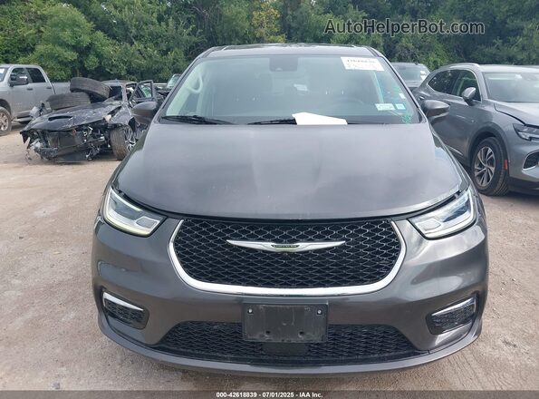 2C4RC1BG8PR594481 2023 CHRYSLER PACIFICA Gray Սարքավորումների վահանակի տեսք