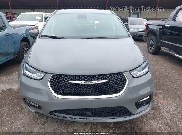 2C4RC1BG9PR549324 2023 CHRYSLER PACIFICA Gray Вид щитка приладів