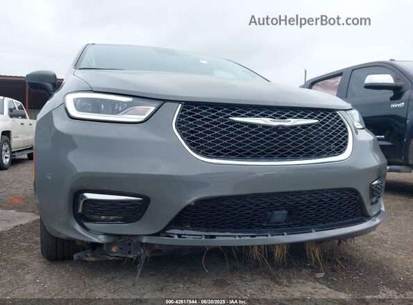 2C4RC1BG9PR549324 2023 CHRYSLER PACIFICA Gray Вид спереду