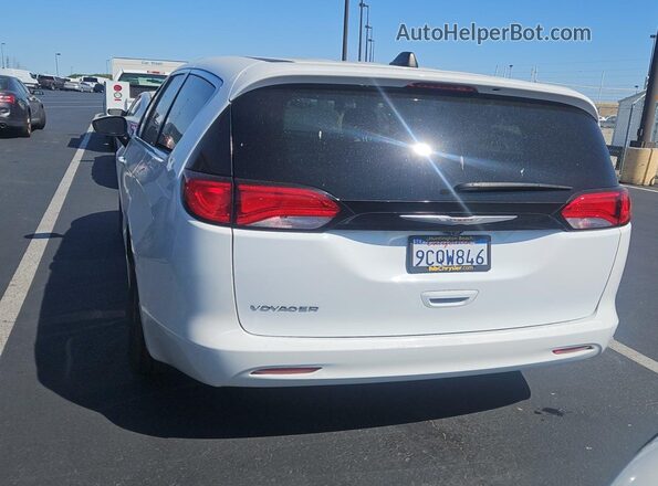 2C4RC1CG5NR159929 2022 CHRYSLER VOYAGER  Вид задней части салона