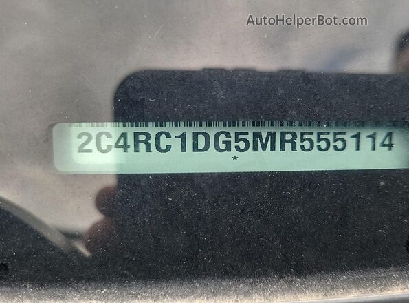 2C4RC1DG5MR555114 2021 CHRYSLER VOYAGER  