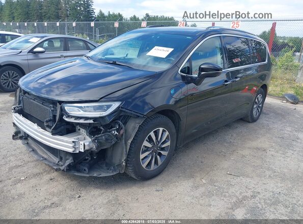 2C4RC1L75MR581309 2021 CHRYSLER PACIFICA Black Przód lewy
