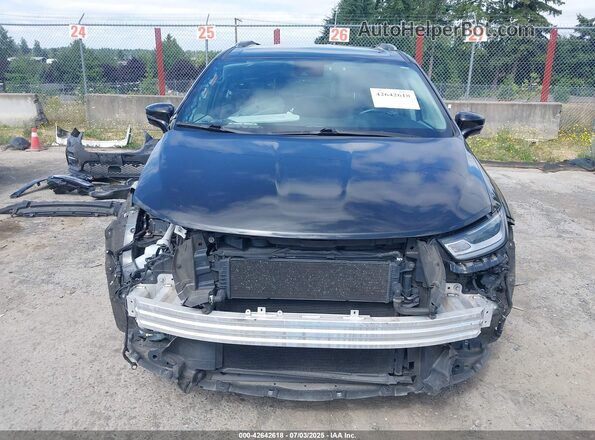 2C4RC1L75MR581309 2021 CHRYSLER PACIFICA Black Widok wnętrza z tyłu