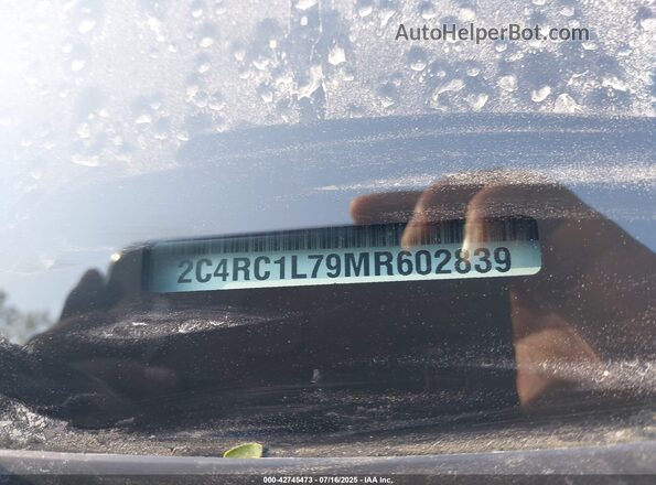 2C4RC1L79MR602839 2021 CHRYSLER PACIFICA Gray 