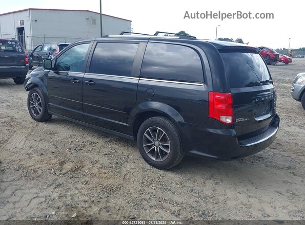 2C4RDGCG9HR851888 2017 DODGE GRAND CARAVAN Black Հետևի ձախ