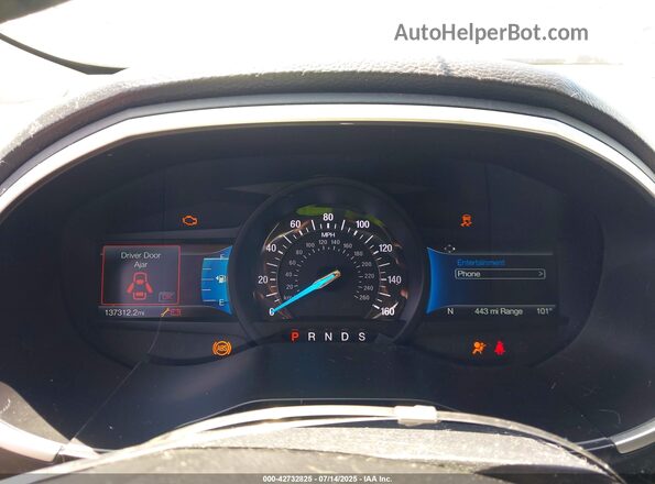 2FMPK3J90MBA53790 2021 FORD EDGE Gray Vista de los asientos traseros