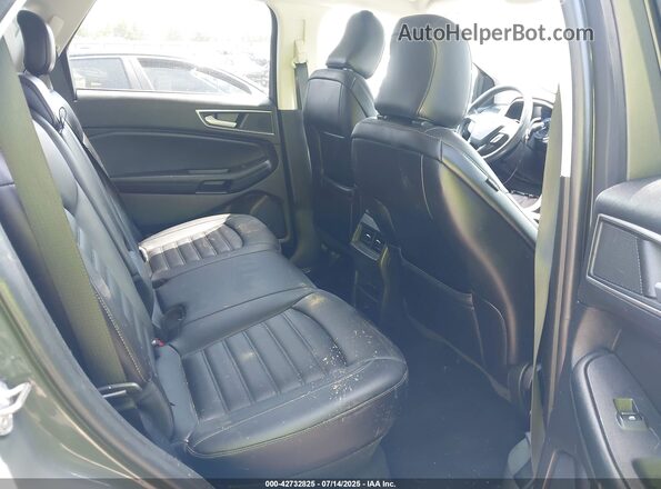 2FMPK3J90MBA53790 2021 FORD EDGE Gray Vista de la etiqueta del VIN