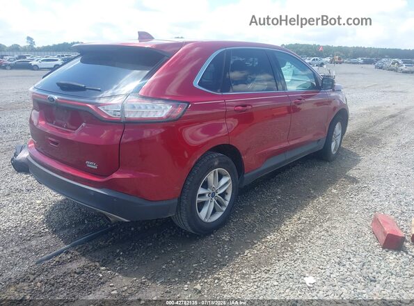 2FMPK3J94HBC14549 2017 FORD EDGE Red უკანა მარჯვენა