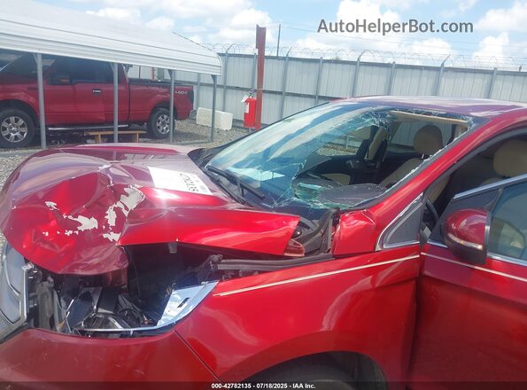 2FMPK3J94HBC14549 2017 FORD EDGE Red წინა ხედი