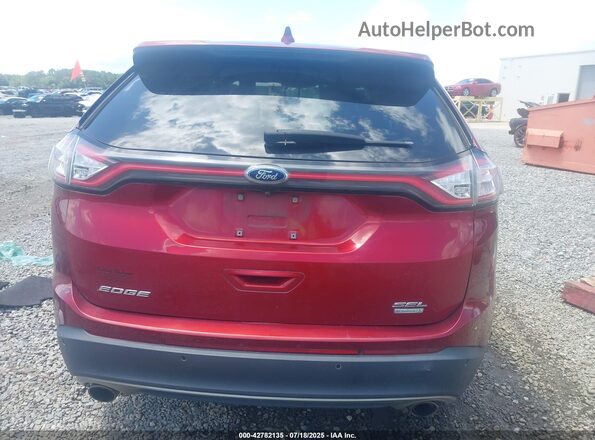 2FMPK3J94HBC14549 2017 FORD EDGE Red 
