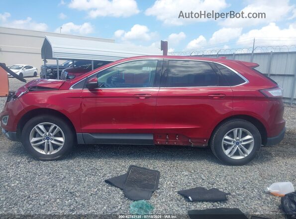 2FMPK3J94HBC14549 2017 FORD EDGE Red სალონის 360-გრადუსიანი ხედი