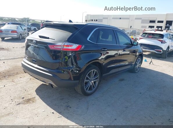 2FMPK3K97MBA44924 2021 FORD EDGE Black უკანა მარჯვენა
