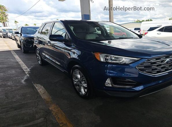 2FMPK3K98MBA53776 2021 FORD EDGE  Vista de la etiqueta del VIN