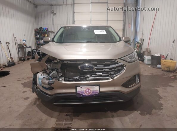 2FMPK4J90MBA30676 2021 FORD EDGE Beige უკანა სალონის ხედი