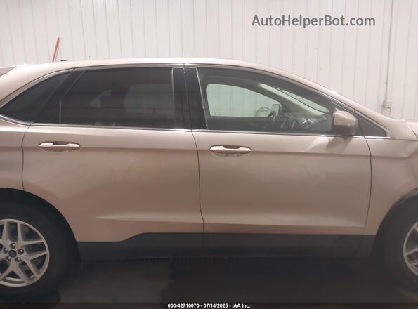 2FMPK4J90MBA30676 2021 FORD EDGE Beige სალონის 360-გრადუსიანი ხედი