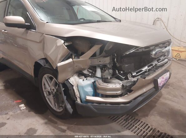 2FMPK4J90MBA30676 2021 FORD EDGE Beige წინა ხედი